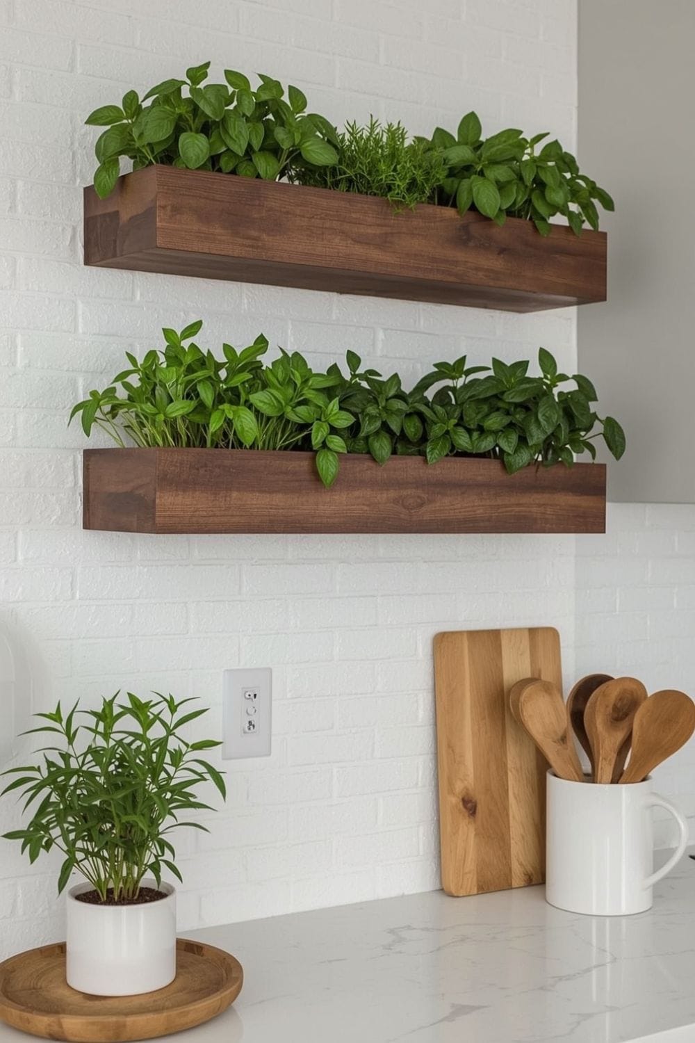 rustic modern kitchen wall decor