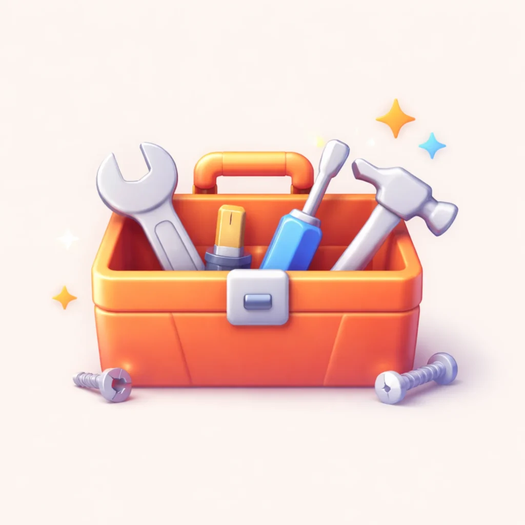 a digital toolbox (for Tools),