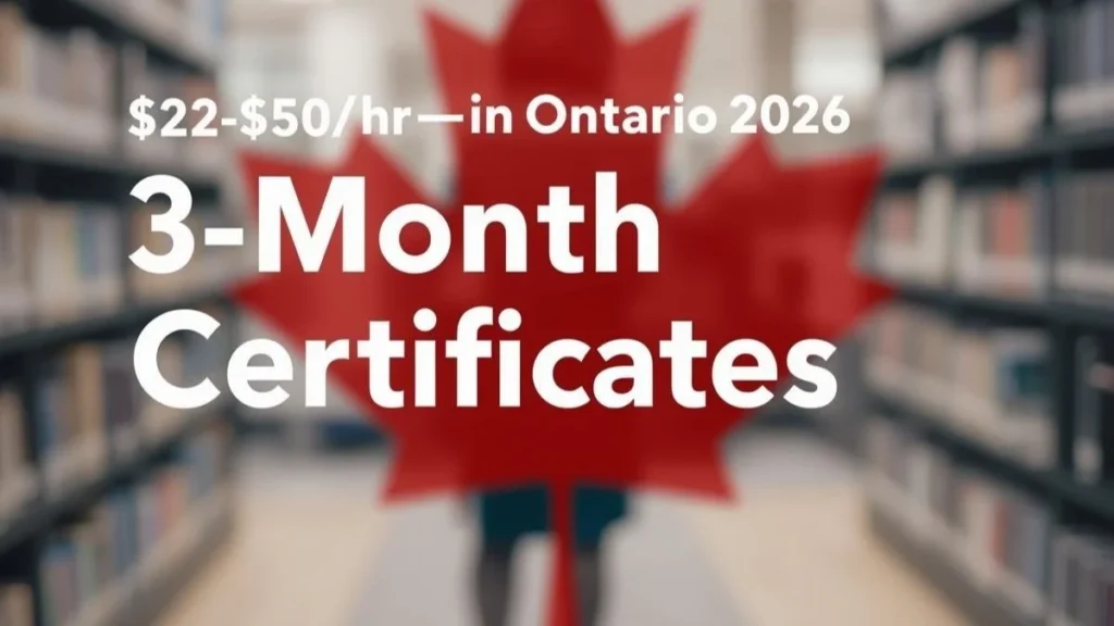 3 Month Certificate Programs That Pay Well in Canada 2026 4 3 Month Certificate Programs That Pay Well in Canada