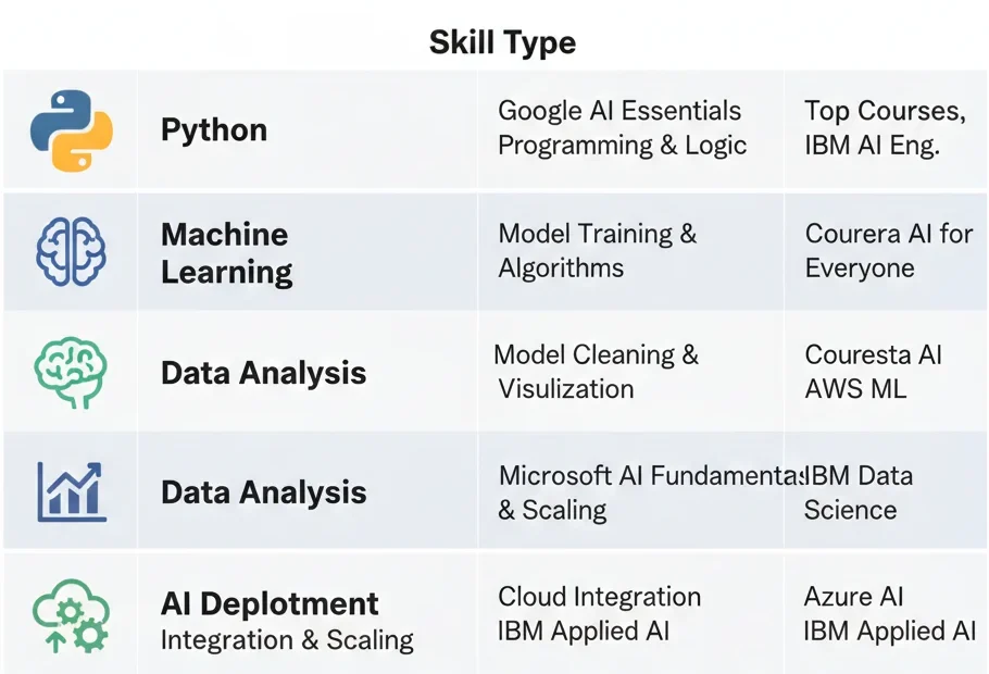 Key AI Skills You Can Gain in 3 Months