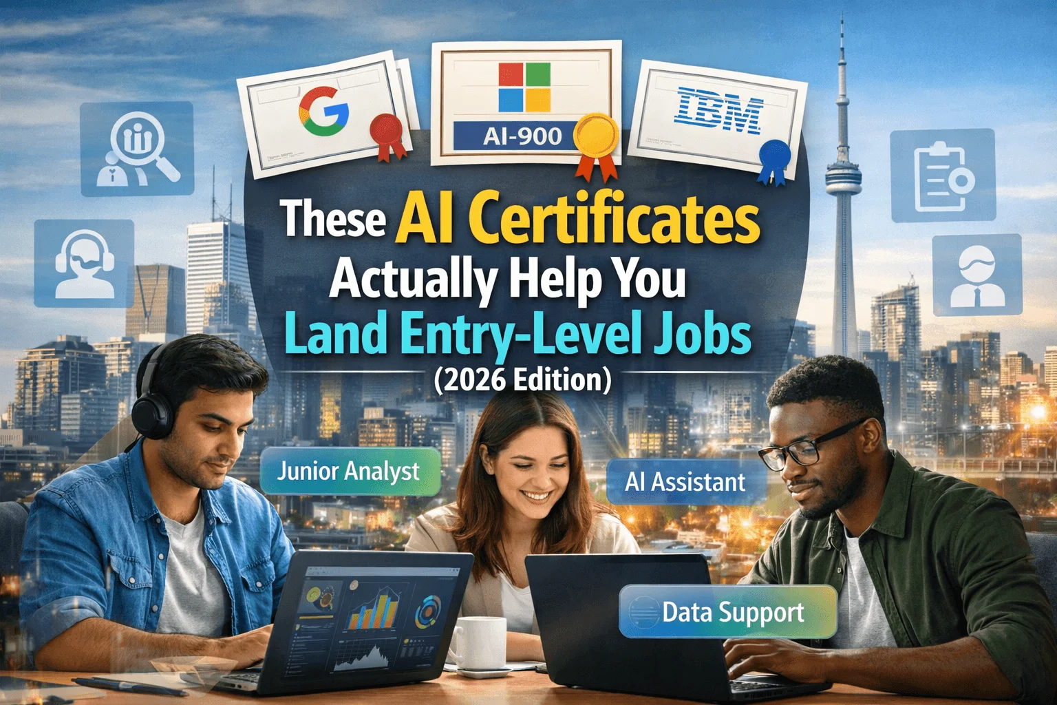 These AI Certificates Actually Help You Land Entry-Level Jobs (2026 Edition)