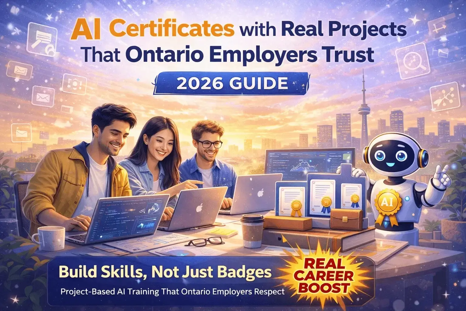 AI Certificates with Real Projects That Ontario Employers Trust (2026 Guide)