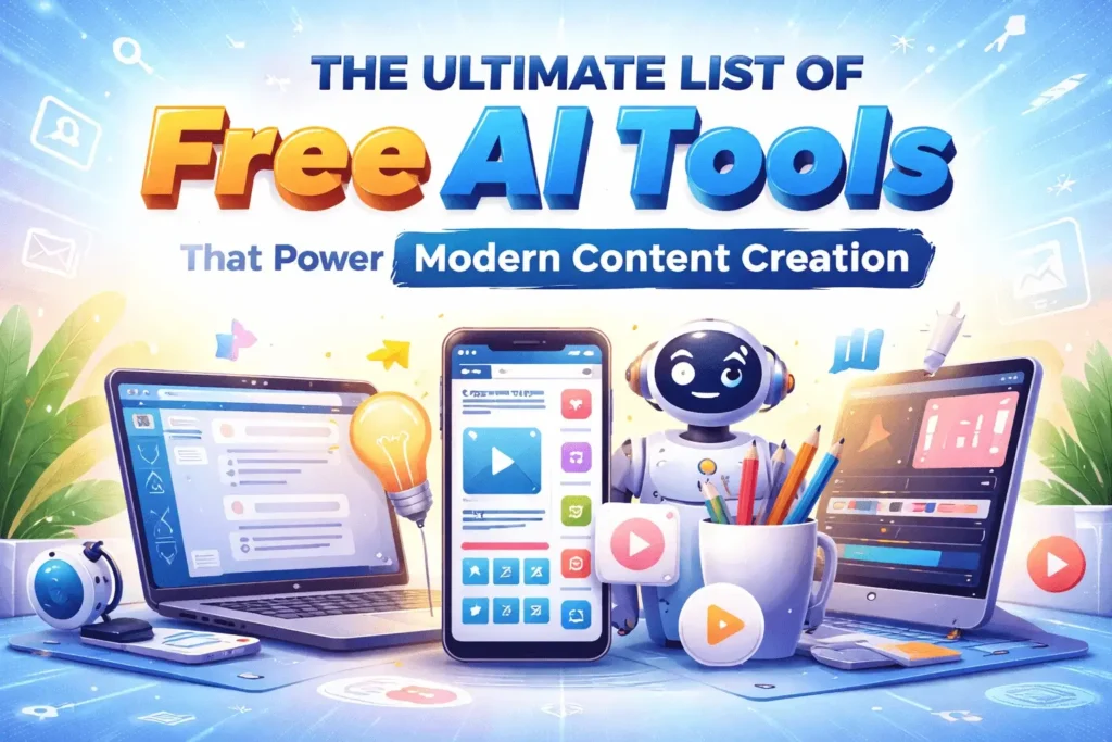 The Ultimate List of Free AI Tools That Power Modern Content Creation (2026) 5 The Ultimate List of Free AI Tools That Power Modern Content Creation (2026)